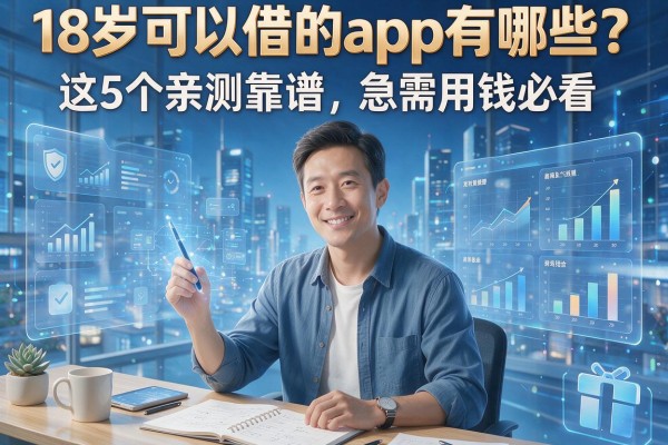 18岁可以借的app有哪些？这5个亲测靠谱，急需用钱必看！