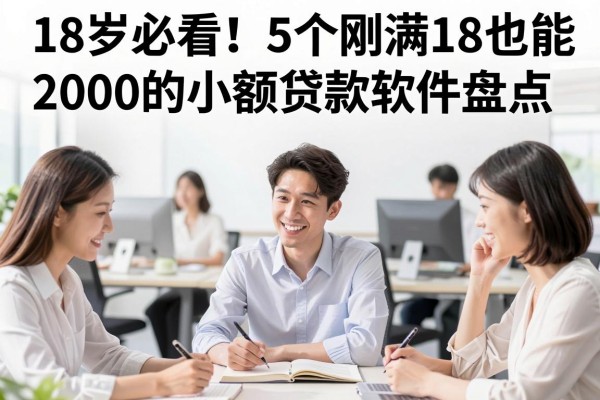 18岁必看!5个刚满18也能借2000的小额贷款软件盘点
