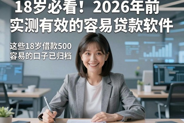 18岁必看！2026年前实测有效的容易贷款软件，这些18岁借款500容易的口子已归档