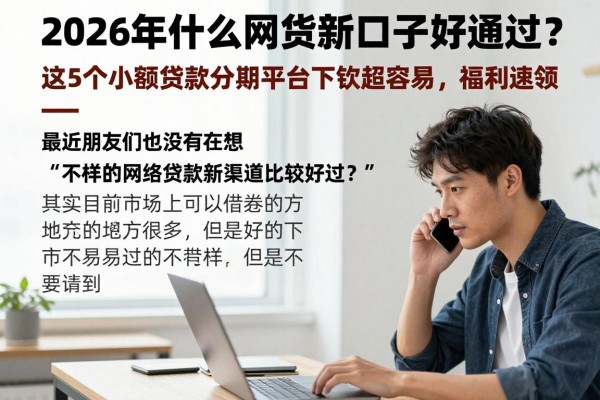 2026年什么网贷新口子好通过?这5个小额贷款分期平台下款超容易,福利速领!
