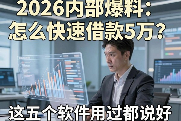 2026内部爆料:怎么快速借款5万?这五个软件用过都说好