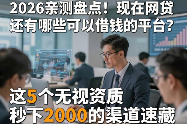 2026亲测盘点!现在网贷还有哪些可以借钱的平台?这5个无视资质秒下2000的渠道速藏