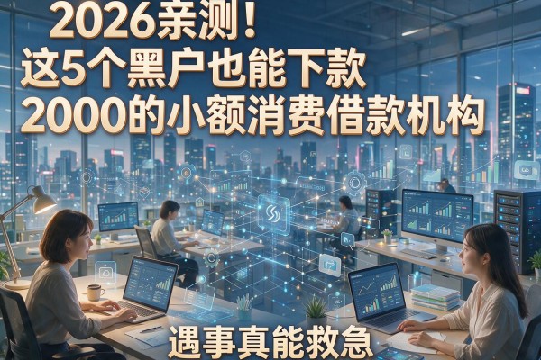 2026亲测！这5个黑户也能下款2000的小额消费借款机构，遇事真能救急