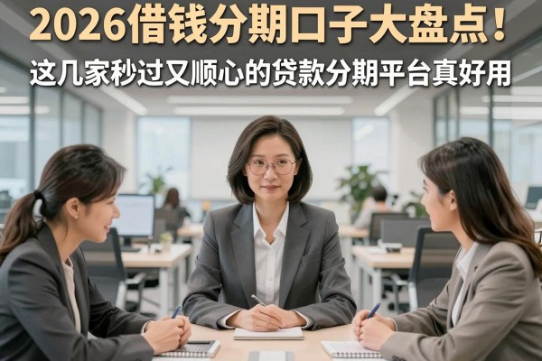 2026借钱分期口子大盘点！这几家秒过又顺心的贷款分期平台真好用