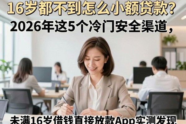 16岁都不到怎么小额贷款?2026年这5个冷门安全渠道,未满16岁借钱直接放款App实测发现!
