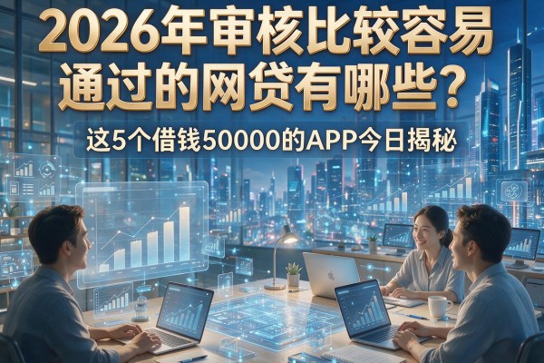 2026年审核比较容易通过的网贷有哪些？这5个借钱50000的APP今日揭秘！