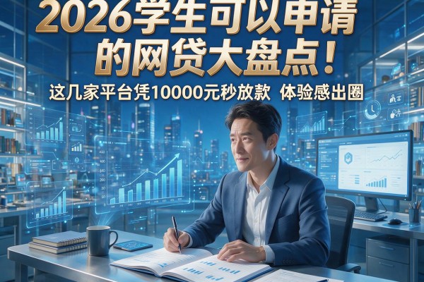 2026学生可以申请的网贷大盘点！这几家平台凭10000元秒放款体验感出圈