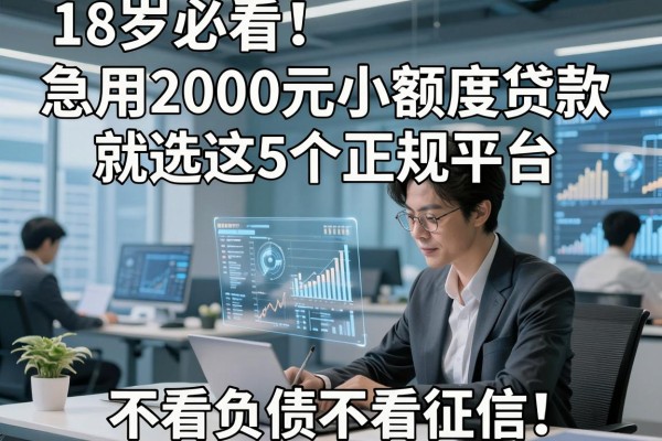 18岁必看！急用2000元小额度贷款就选这5个正规平台，不看负债不看征信