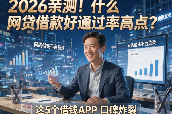 2026亲测！什么网贷借款好通过率高点？这5个借钱APP口碑炸裂