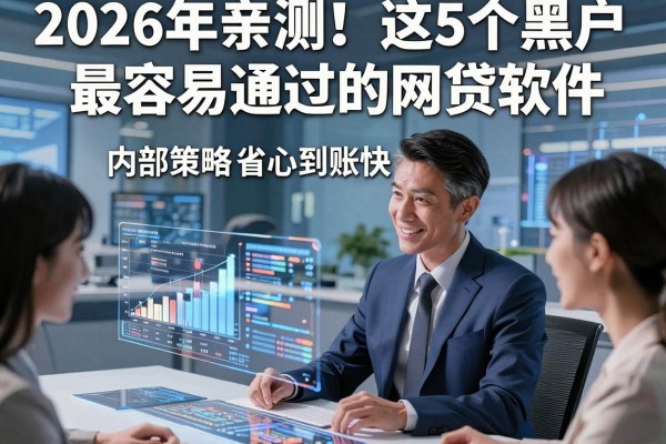 2026年亲测!这5个黑户最容易通过的网贷软件,内部策略省心到账快