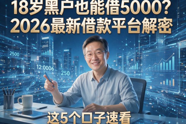 18岁黑户也能借5000？2026最新借款平台解密，这5个口子速看