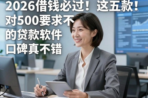 2026借钱必过!这五款对500要求不高的贷款软件口碑真不错