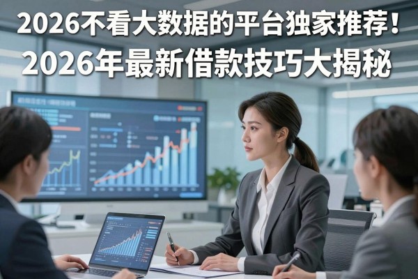 2026不看大数据的平台独家推荐!2026年最新借款技巧大揭秘