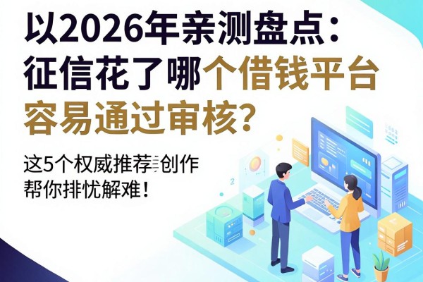 2026年亲测盘点：征信花了哪个借钱平台容易通过审核？这5个权威推荐帮你排忧解难！