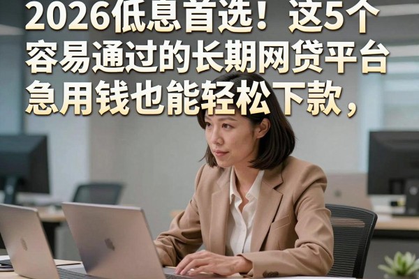 2026低息首选!这5个容易通过的长期网贷平台,急用钱也能轻松下款!
