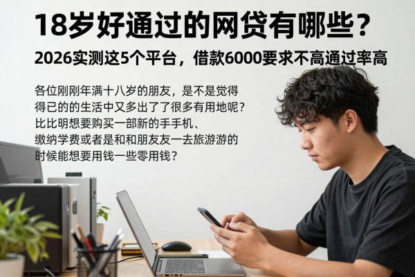 18岁好通过的网贷有哪些?2026实测这5个平台,借款6000要求不高通过率高