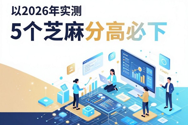 2026年实测：5个芝麻分高必下的靠谱易通过网贷平台