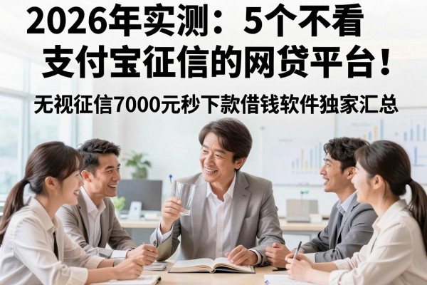 2026年实测:5个不看支付宝征信的网贷平台!无视征信7000元秒下款借钱软件独家汇总