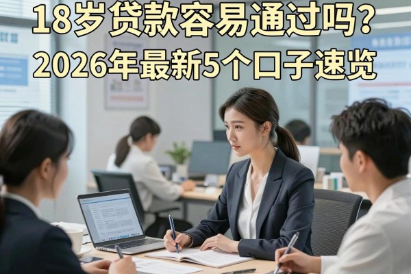18岁贷款容易通过吗？2026年最新5个口子速览