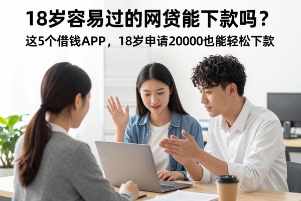 18岁容易过的网贷能下款吗?这5个借钱APP,18岁申请20000也能轻松下款