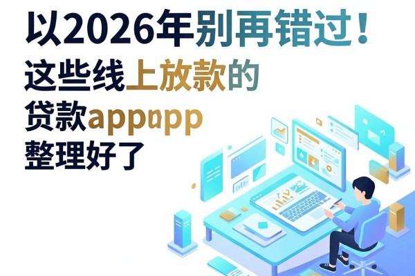 2026年别再错过!这些线上放款的贷款app已为你细致整理好了