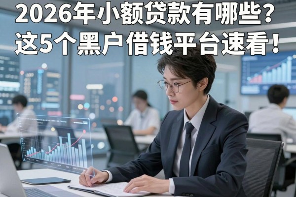 2026年小额贷款有哪些？审核快选择多，这5个黑户借钱平台速看！