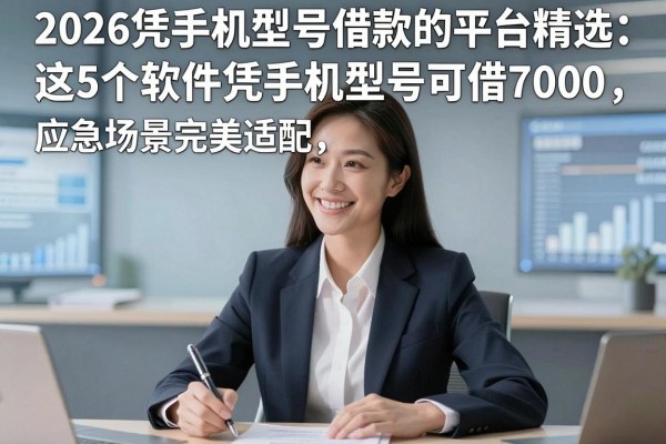 2026凭手机型号借款的平台精选:这5个软件凭手机型号可借7000,应急场景完美适配