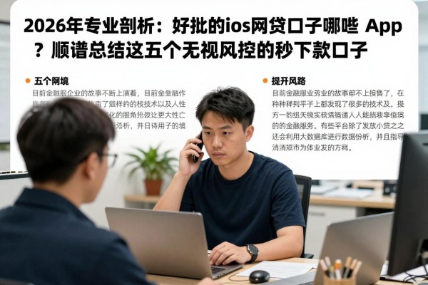 2026年专业剖析：好批的ios网贷口子有哪些app？顺道总结这五个无视风控的秒下款口子