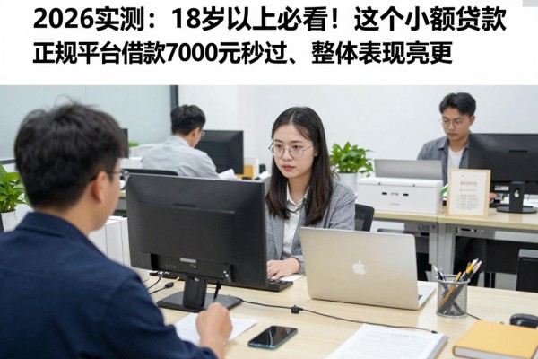 2026实测：18岁以上必看！这5个小额贷款正规平台，借款7000元秒过、整体表现亮眼