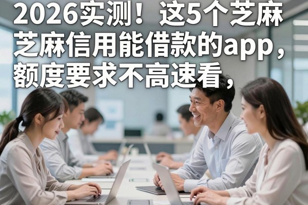 2026实测!这5个芝麻信用能借款的app,额度要求不高速看