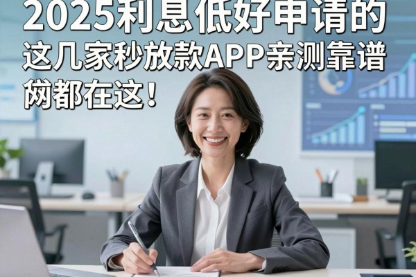 2025利息低好申请的网贷都在这!这几家秒放款APP亲测靠谱