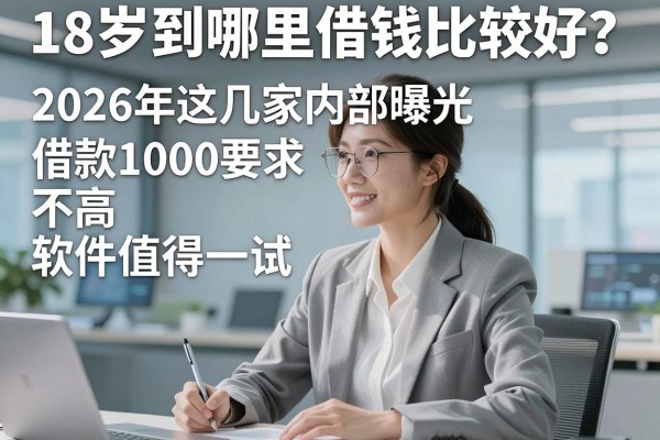 18岁到哪里借钱比较好?2026年这几家内部曝光、借款1000要求不高的软件值得一试