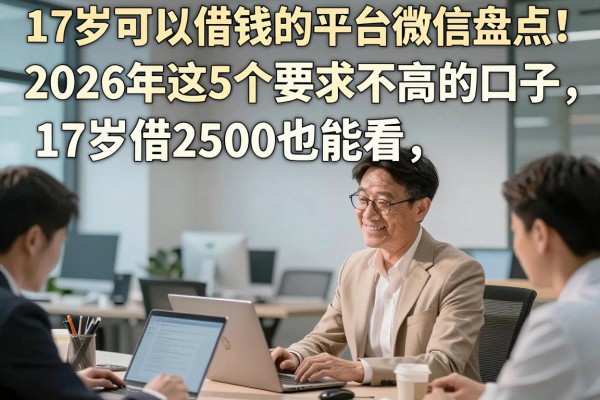 17岁可以借钱的平台微信盘点!2026年这5个要求不高的口子,17岁借2500也能看