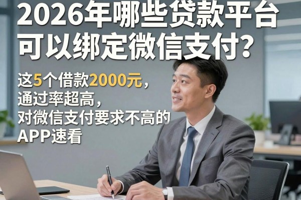 2026年哪些贷款平台可以绑定微信支付？这5个借款2000元通过率超高、对微信支付要求不高的APP速看