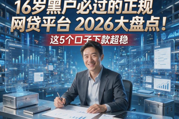 16岁黑户必过的正规网贷平台2026大盘点！这5个口子下款超稳