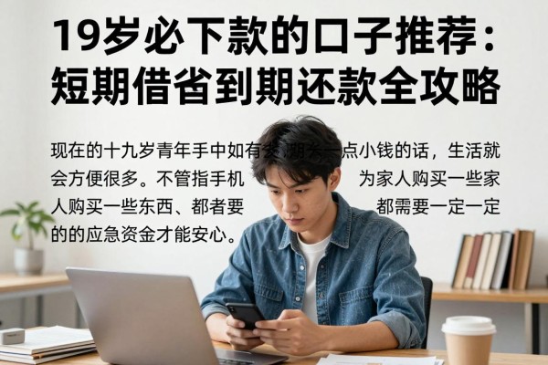 19岁必下款的口子推荐:短期借款到期还款全攻略
