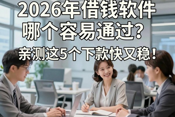2026年借钱软件哪个容易通过?亲测这5个下款快又稳!