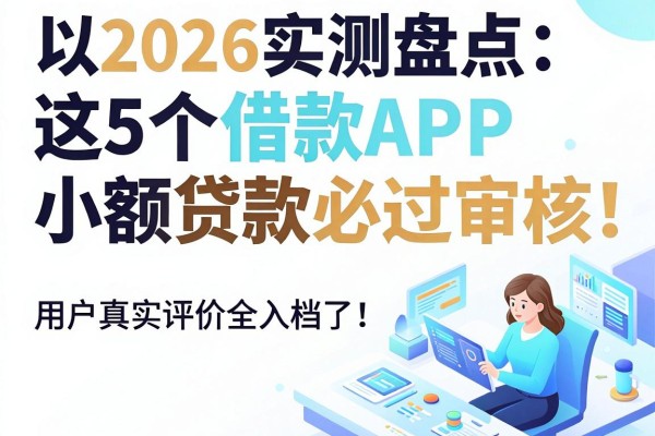 2026实测盘点:这5个借款APP小额贷款必过审核,用户真实评价全入档了!