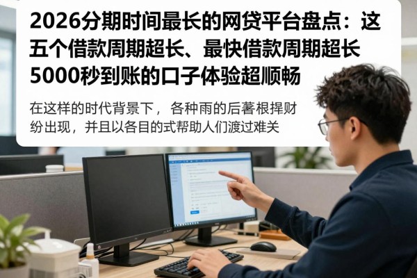 2026分期时间最长的网贷平台盘点：这五个借款周期超长、最快5000秒到账的口子体验超顺畅