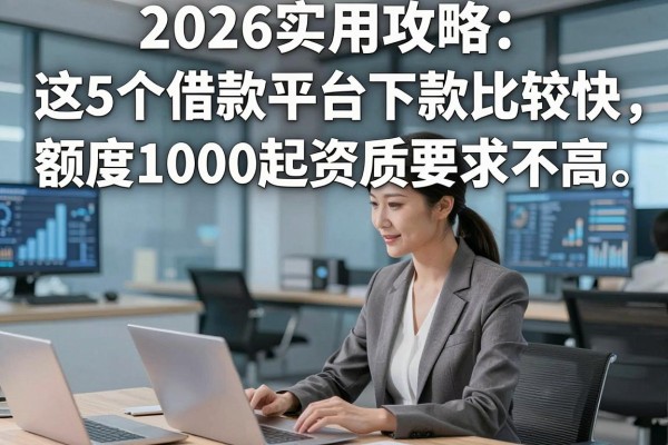 2026实用攻略:这5个借款平台下款比较快,额度1000起资质要求不高