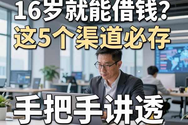 16岁就能借钱？这5个渠道必存，手把手讲透！