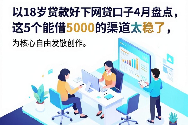 18岁贷款好下的网贷口子4月盘点，这5个能借5000的渠道太稳了