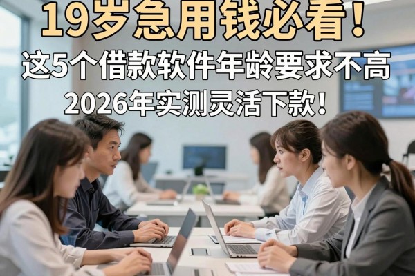 19岁急用钱必看！这5个借款软件年龄要求不高，2026年实测灵活下款