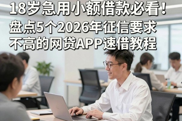 18岁急用小额借款必看！盘点5个2026年征信要求不高的网贷APP速借教程