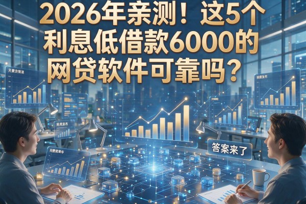 2026年亲测！这5个利息低借款6000的网贷软件可靠吗？答案来了