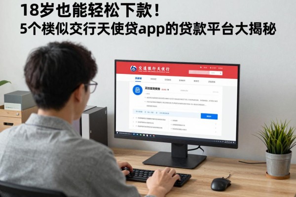 18岁也能轻松下款！5个类似交行天使贷app的贷款平台大揭秘