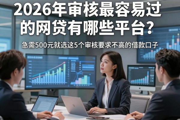 2026年审核最容易过的网贷有哪些平台?急需500元就选这5个审核要求不高的借款口子