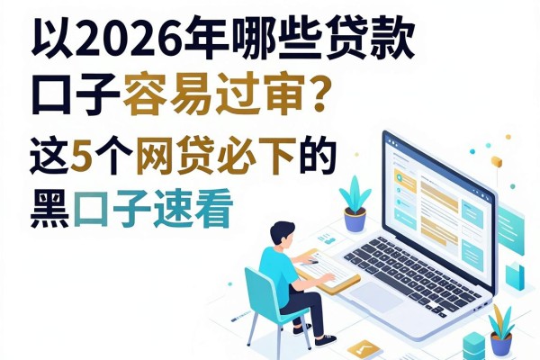 2026年哪些贷款口子容易过审?这5个网贷必下的黑口子速看