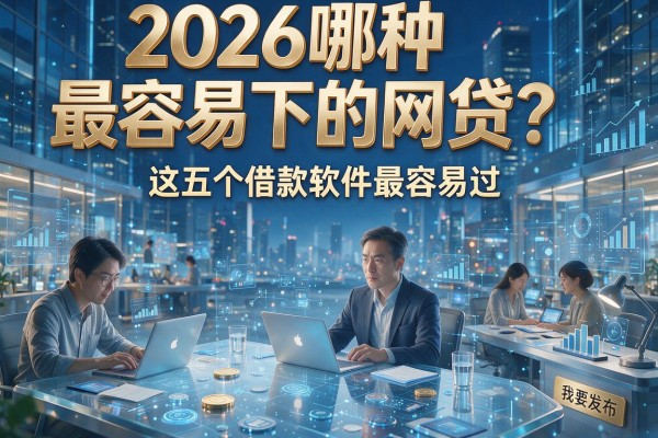 2026哪种最容易下的网贷？这五个借款软件最容易过！