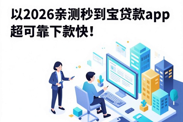 2026亲测秒到宝贷款app，超可靠下款快！盘点5个征信要求不高的秒下借款神器